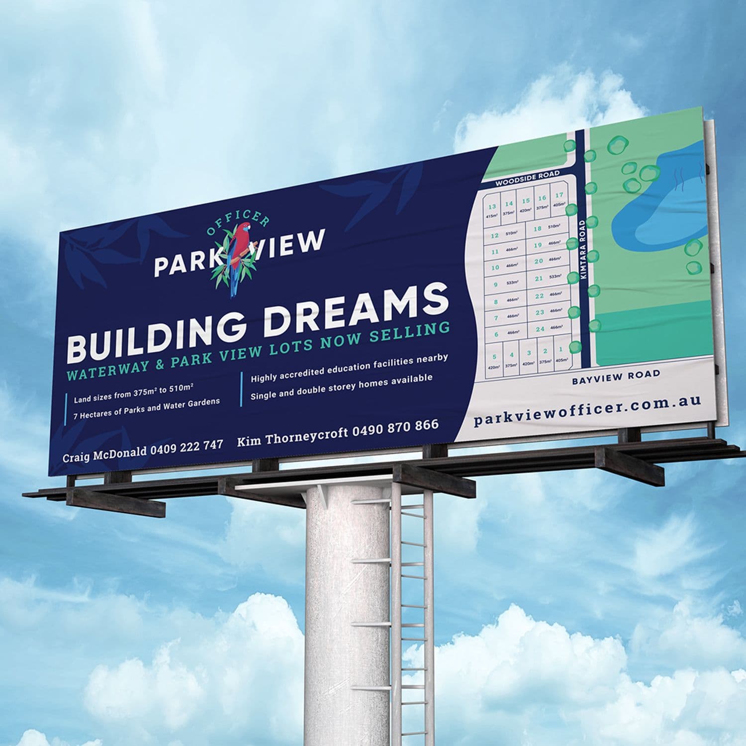 Branding & website for Melbourne land release
