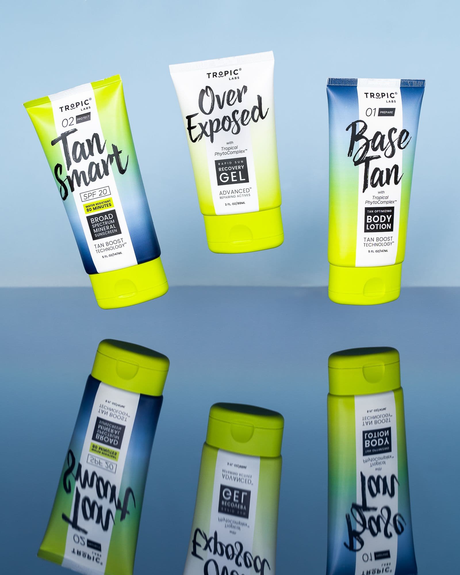 Fresh bold content creation for suncare products