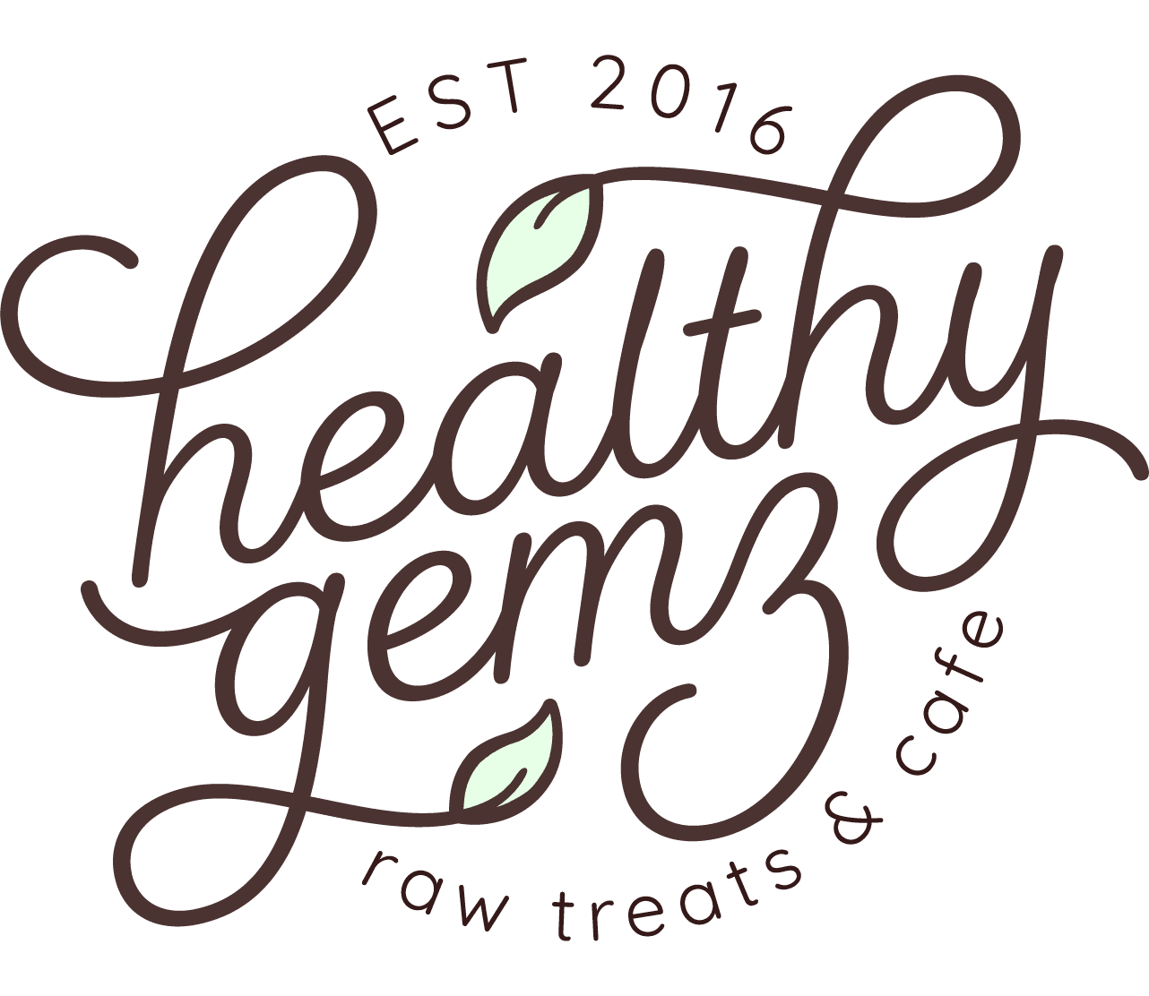 Logo design for raw treats & health food cafe