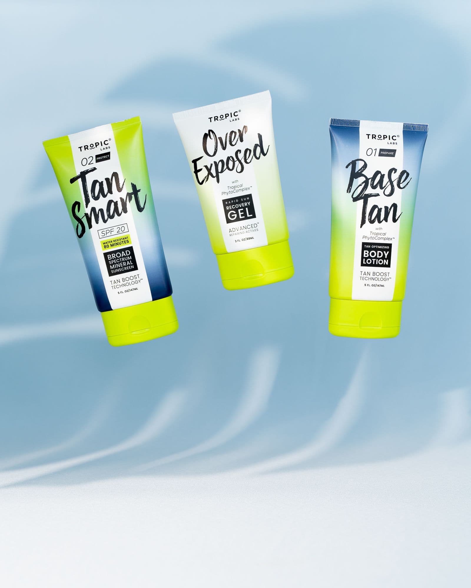 Fresh bold content creation for suncare products