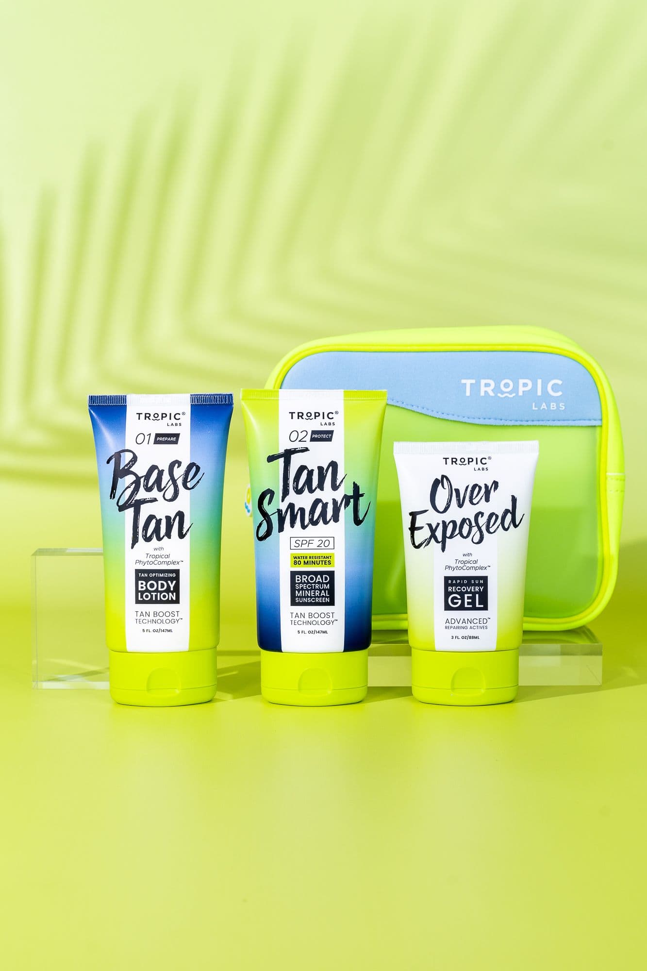 Fresh bold content creation for suncare products