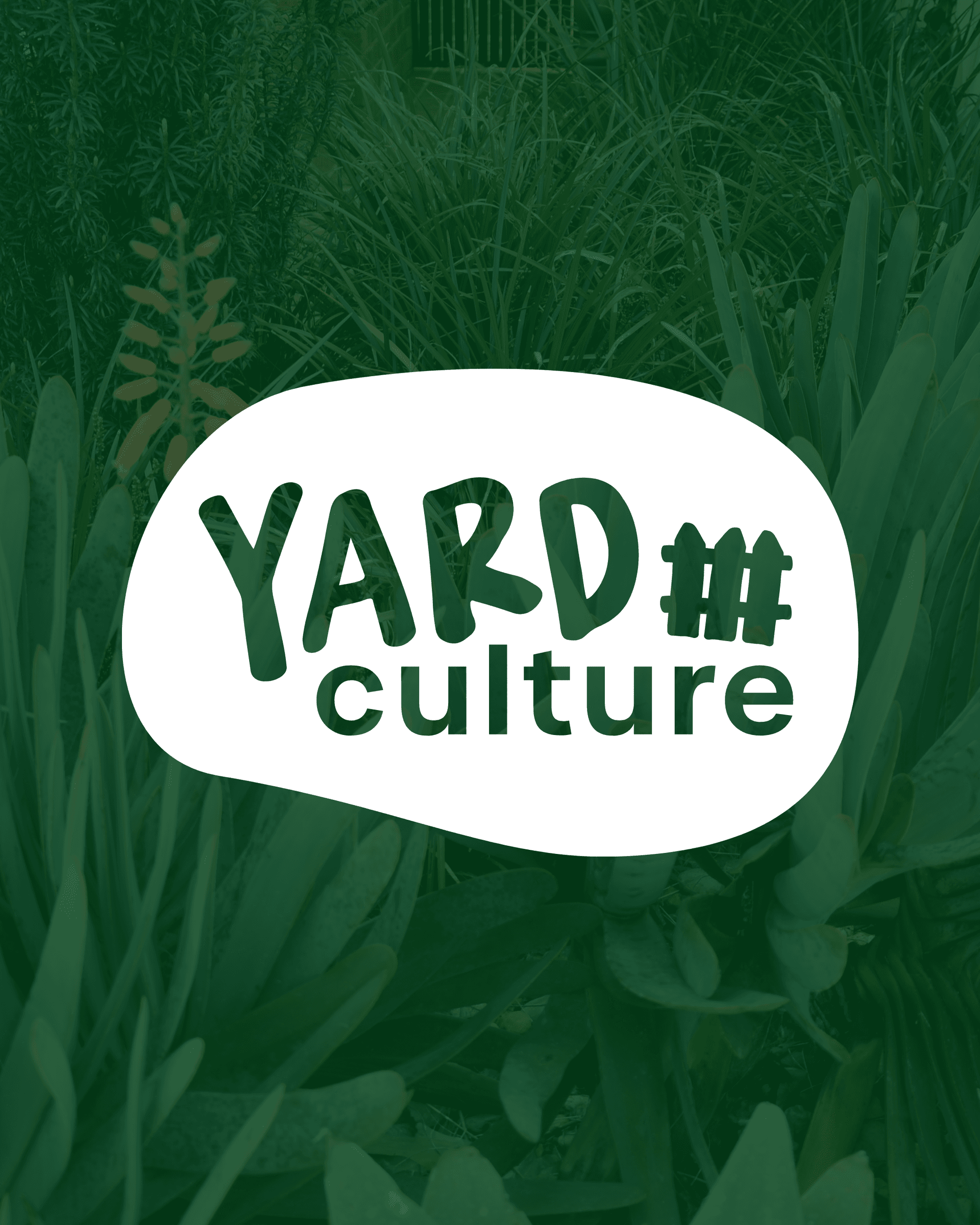 Brand identity for online landscape design service YARD Culture