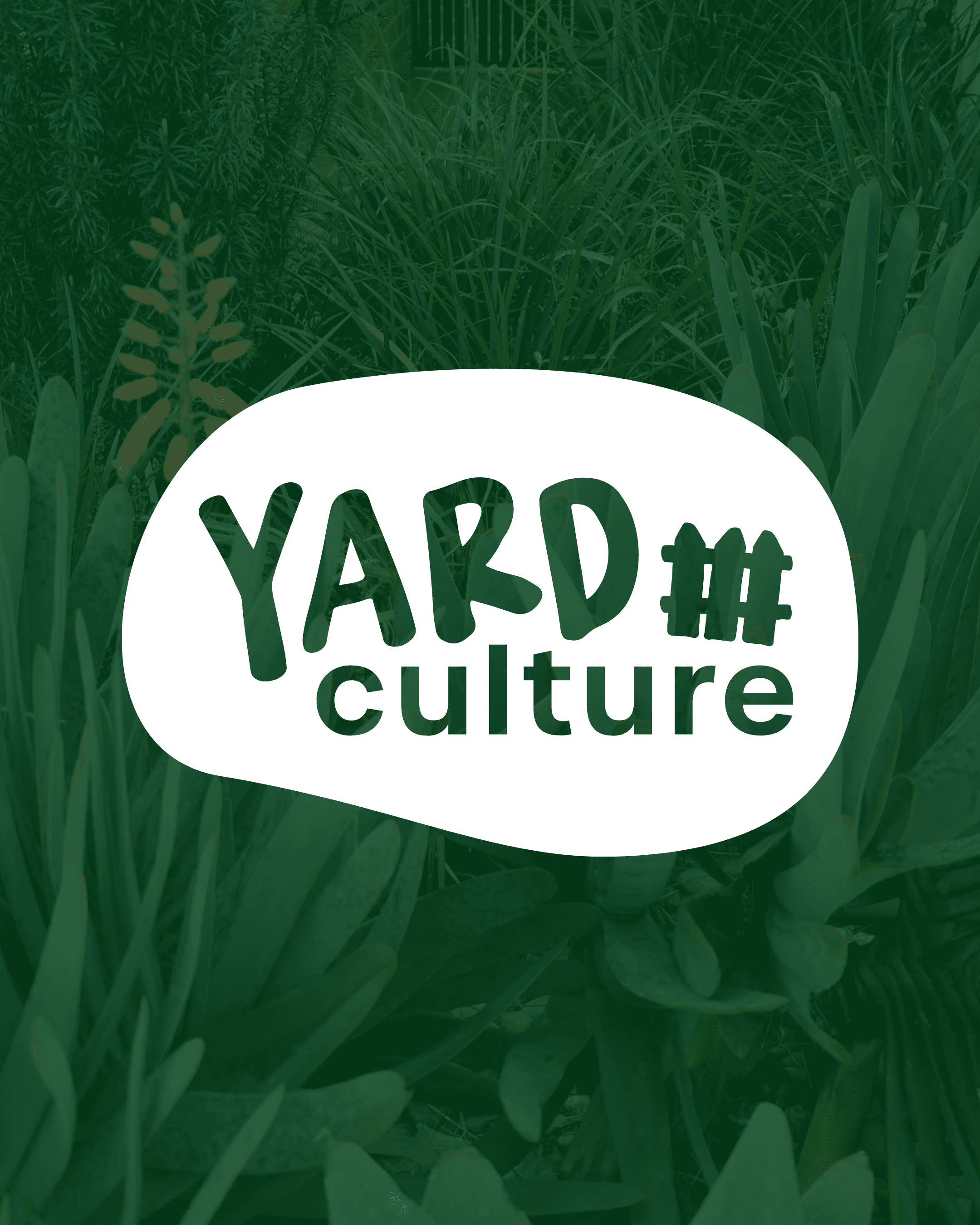 Brand identity for online landscape design service YARD Culture
