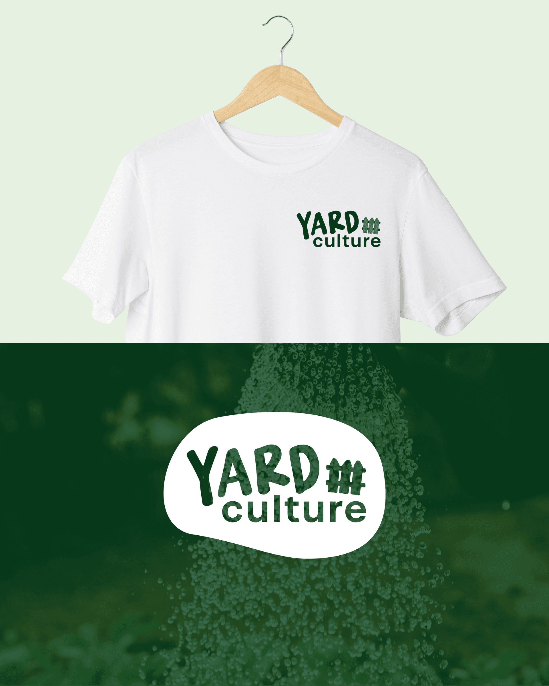 Brand identity for online landscape design service YARD Culture