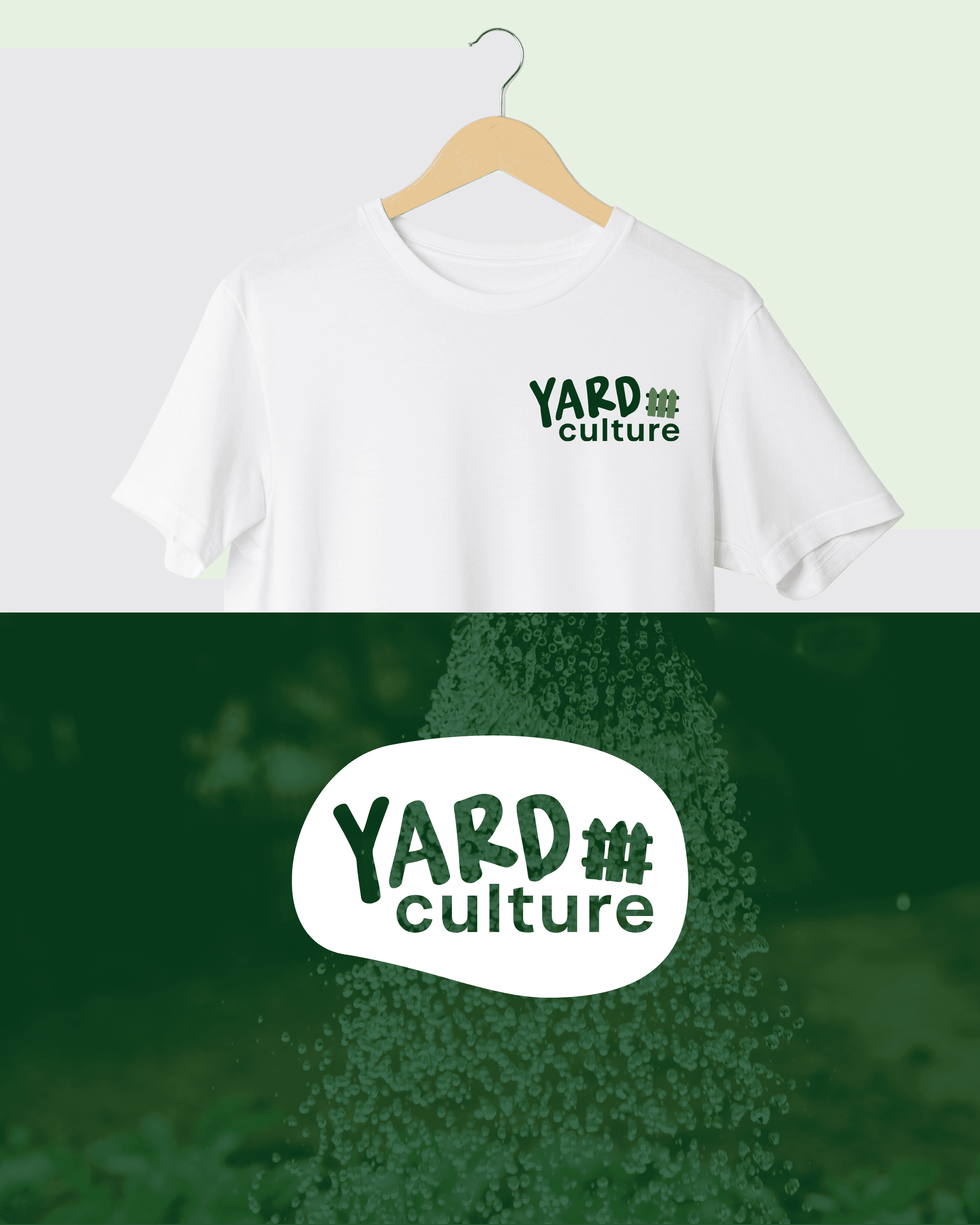 Brand identity for online landscape design service YARD Culture