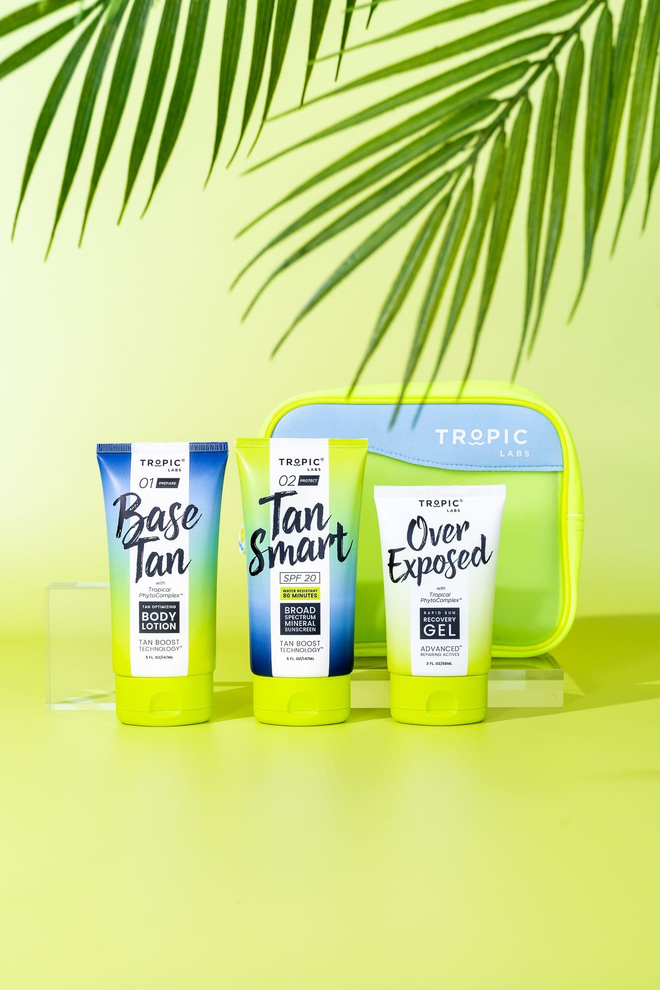 Fresh bold content creation for suncare products